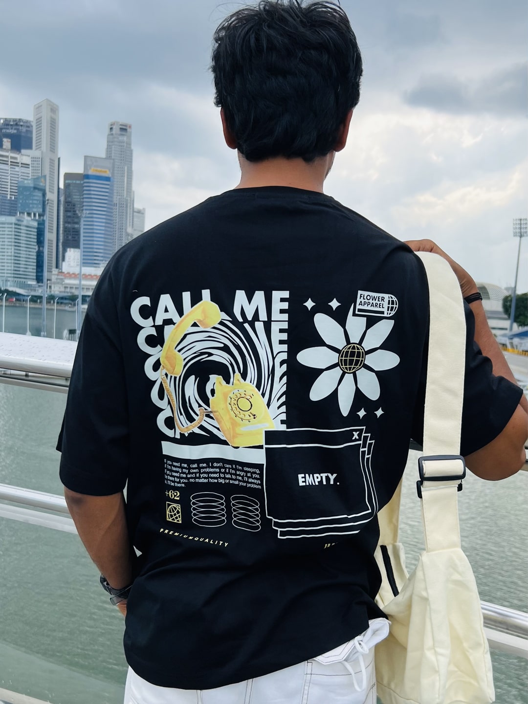 Oversized Anime Graphic Tee | Mix Baazar