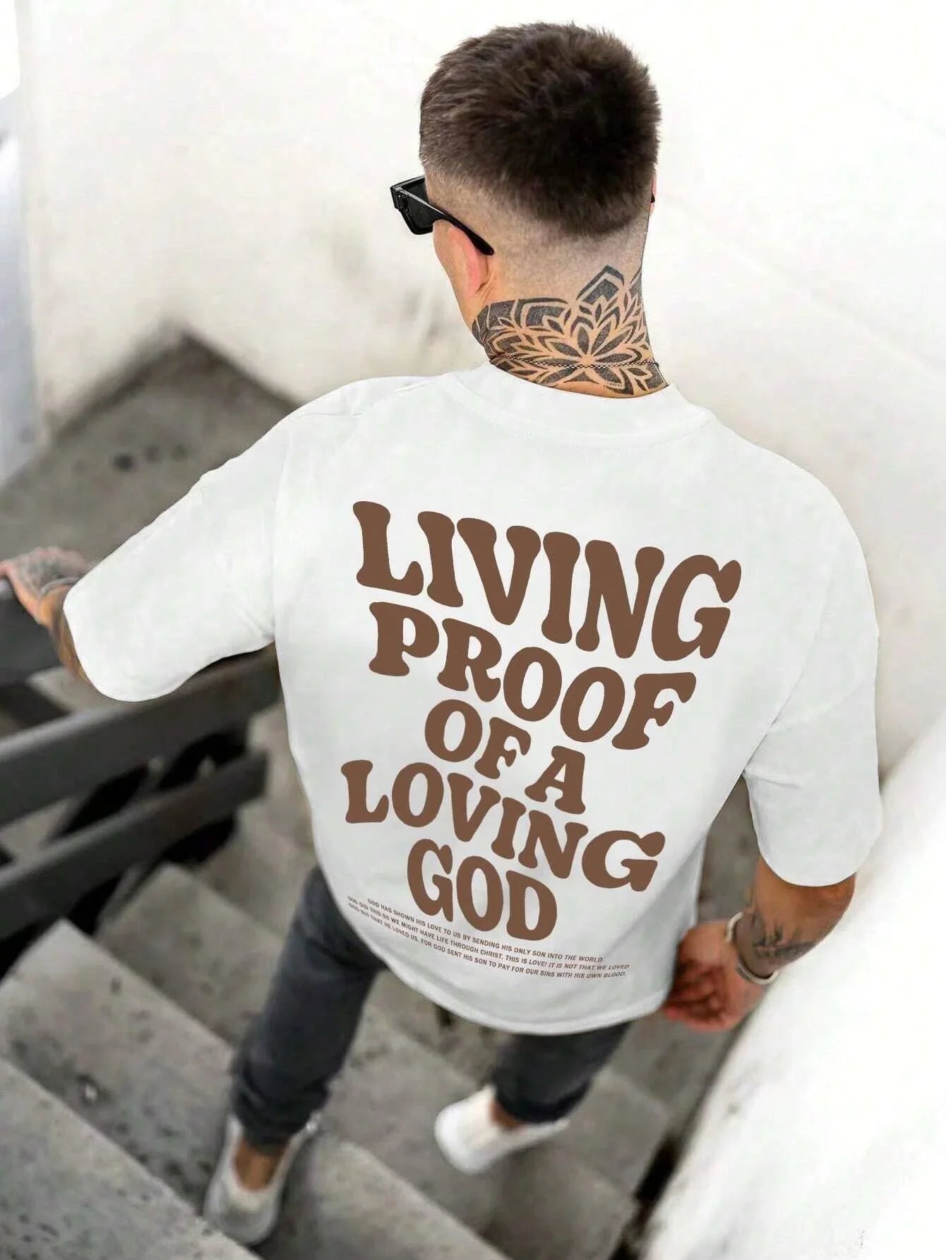 Loose Fit Printed T-Shirt | Mix Baazar