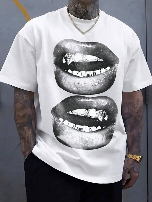 Modern Art Print T-Shirt | Mix Baazar