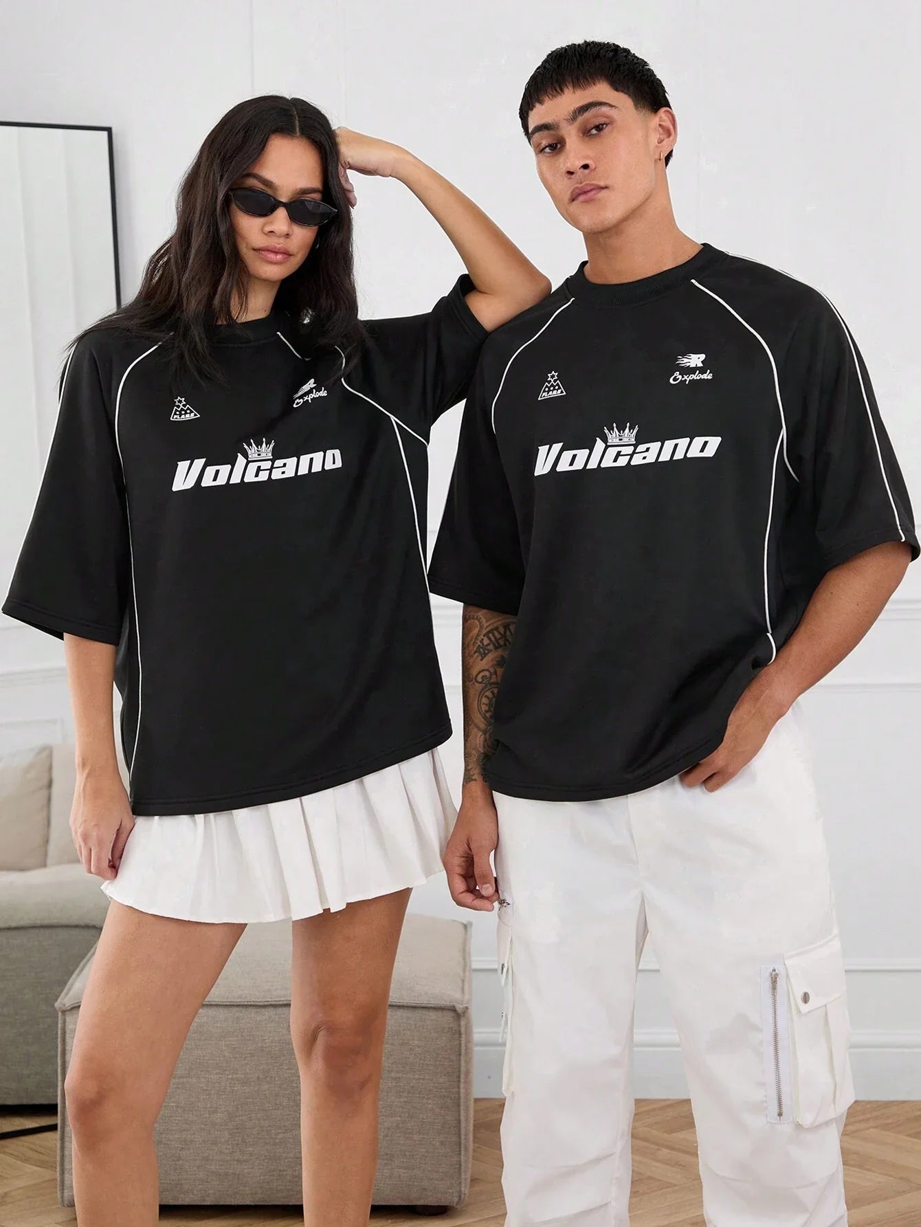 Street Racing Oversized Tee | Mix Baazar