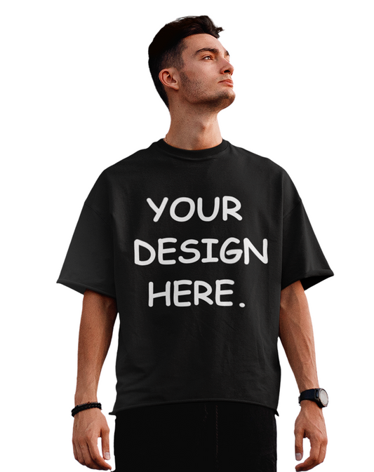 Minimal Graphic Oversized T-Shirt | Mix Baazar